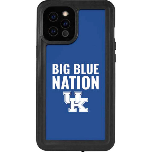 University of Kentucky Big Blue Nation iPhone 12 Pro Max Waterproof Case