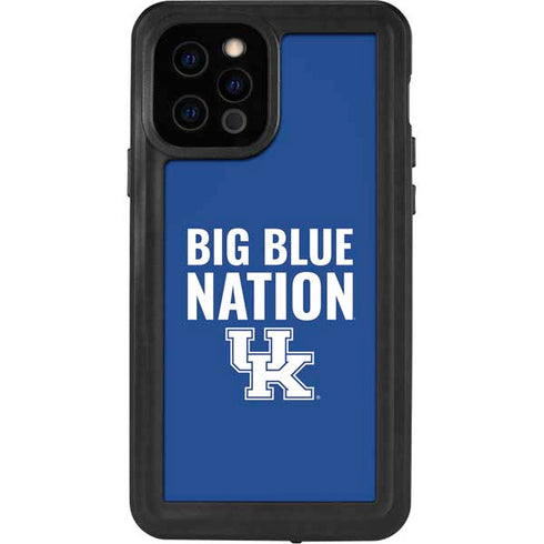 University of Kentucky Big Blue Nation iPhone 12 Pro Waterproof Case