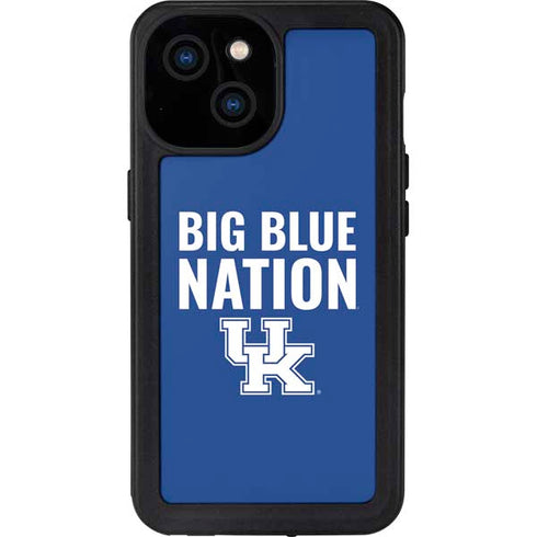 University of Kentucky Big Blue Nation iPhone 13 Mini Waterproof Case