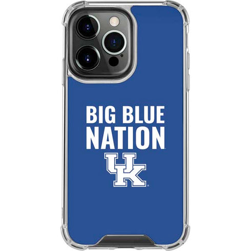 University of Kentucky Big Blue Nation iPhone 13 Pro Clear Case