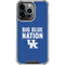University of Kentucky Big Blue Nation iPhone 13 Pro Clear Case