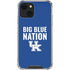 University of Kentucky Big Blue Nation iPhone 14 Plus Clear Case