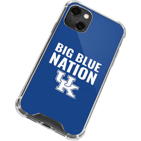 University of Kentucky Big Blue Nation iPhone 14 Plus Clear Case
