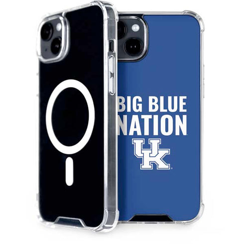 University of Kentucky Big Blue Nation iPhone 15 Plus MagSafe Case