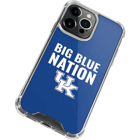 University of Kentucky Big Blue Nation iPhone 14 Pro Max Clear Case
