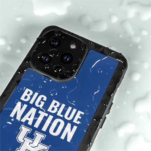 University of Kentucky Big Blue Nation iPhone 14 Pro Waterproof Case