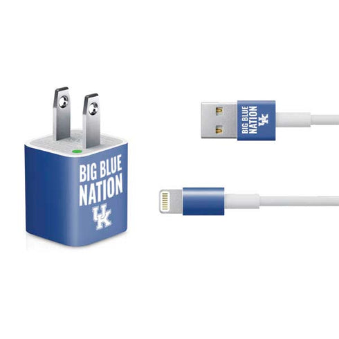 University of Kentucky Big Blue Nation iPhone Charger (5W USB) Skin