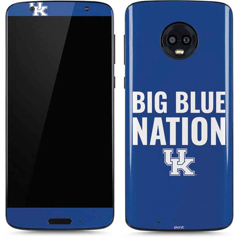 University of Kentucky Big Blue Nation Moto G6 Skin