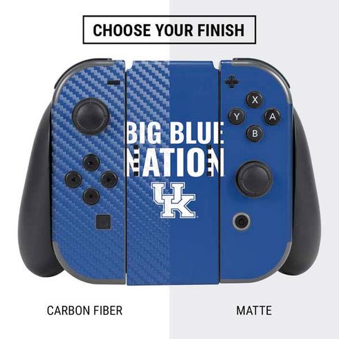 University of Kentucky Big Blue Nation Nintendo Switch Bundle Skin