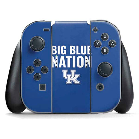 University of Kentucky Big Blue Nation Nintendo Switch (2017-2021) Joy-Con Controller Skin