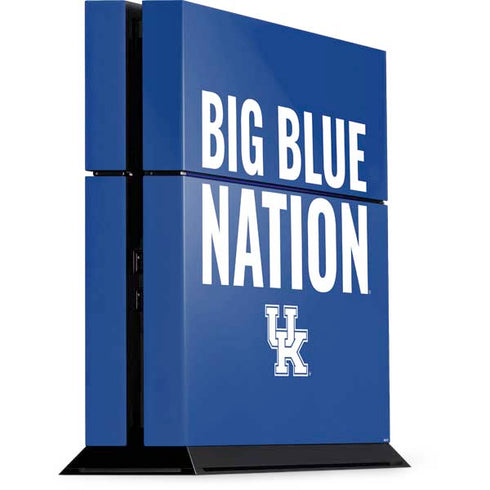 University of Kentucky Big Blue Nation PS4 Console Skin