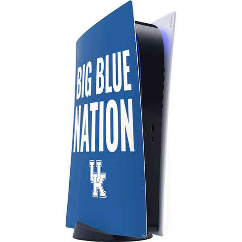 University of Kentucky Big Blue Nation PS5 Digital Edition Console Skin