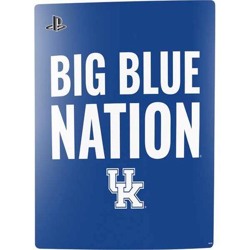 University of Kentucky Big Blue Nation PS5 Digital Edition Console Skin