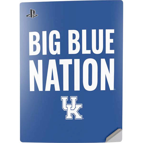 University of Kentucky Big Blue Nation PS5 Digital Edition Console Skin