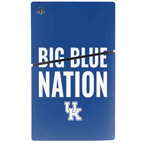 University of Kentucky Big Blue Nation PS5 Slim Digital Edition Bundle Skin