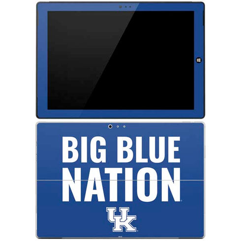 University of Kentucky Big Blue Nation Surface Pro 3 Skin