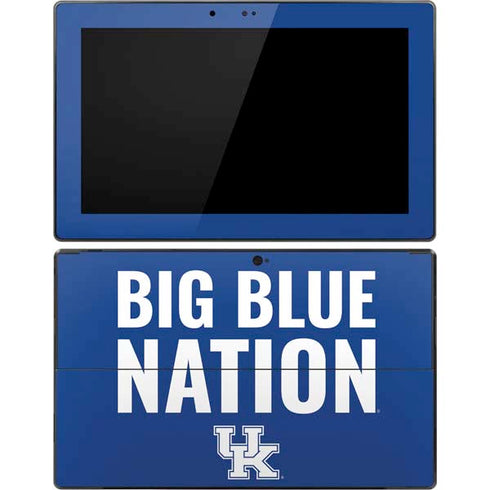 University of Kentucky Big Blue Nation Surface Pro Tablet Skin