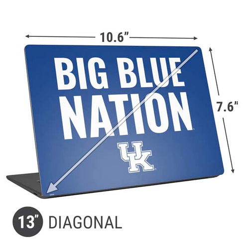 University of Kentucky Big Blue Nation Universal Laptop 13in (10.6 x 7.6in) Skin
