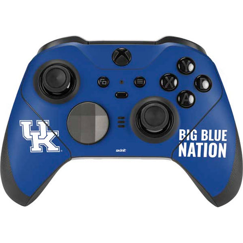 University of Kentucky Big Blue Nation Xbox Elite Wireless Controller Series 2 Skin