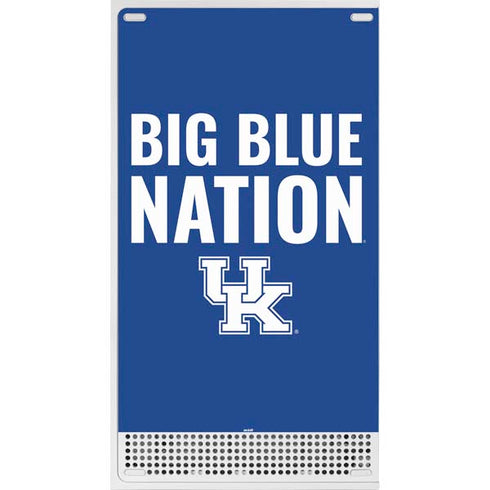 University of Kentucky Big Blue Nation Xbox Series S Console Skin