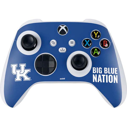 University of Kentucky Big Blue Nation Xbox Series S Controller Skin