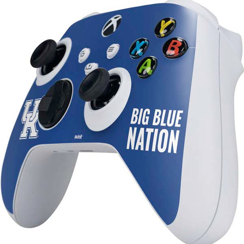 University of Kentucky Big Blue Nation Xbox Series S Controller Skin