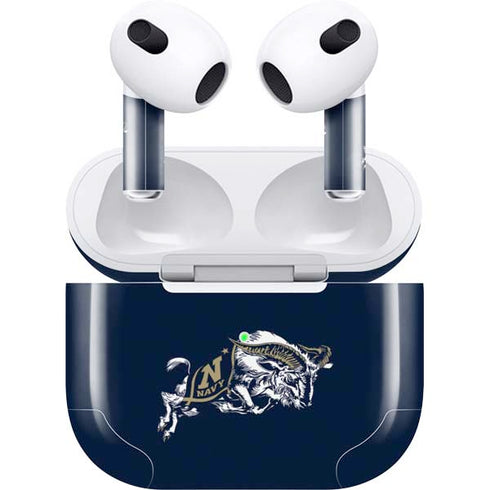United States Naval Academy Bill The Goat Apple AirPods (3rd Gen 2021) Skin