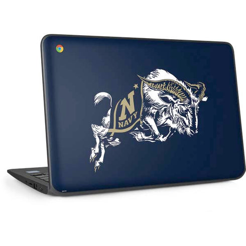 United States Naval Academy Bill The Goat HP Chromebook Skin