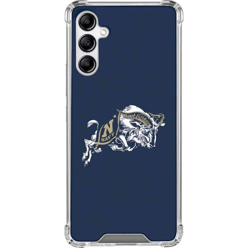 United States Naval Academy Bill The Goat Galaxy A15 5G Clear Case
