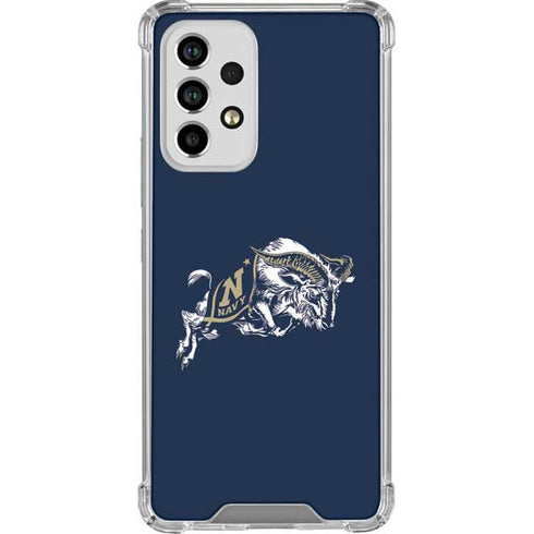 United States Naval Academy Bill The Goat Galaxy A33 5G Clear Case