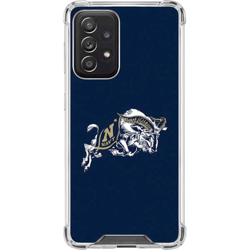 United States Naval Academy Bill The Goat Galaxy A52 5G Clear Case
