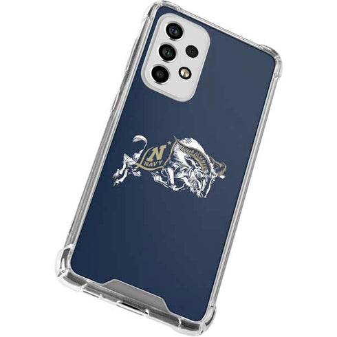 United States Naval Academy Bill The Goat Galaxy A53 5G Clear Case