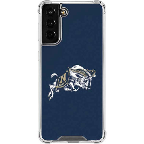 United States Naval Academy Bill The Goat Galaxy S22 Plus Clear Case