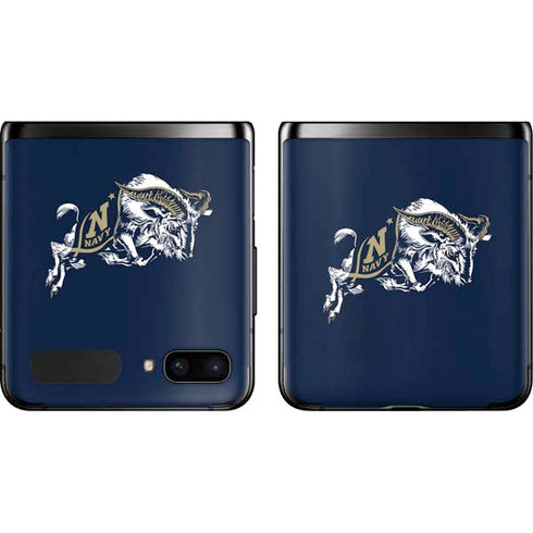 United States Naval Academy Bill The Goat Galaxy Z Flip Skin