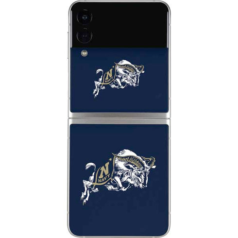 United States Naval Academy Bill The Goat Galaxy Z Flip3 5G Skin