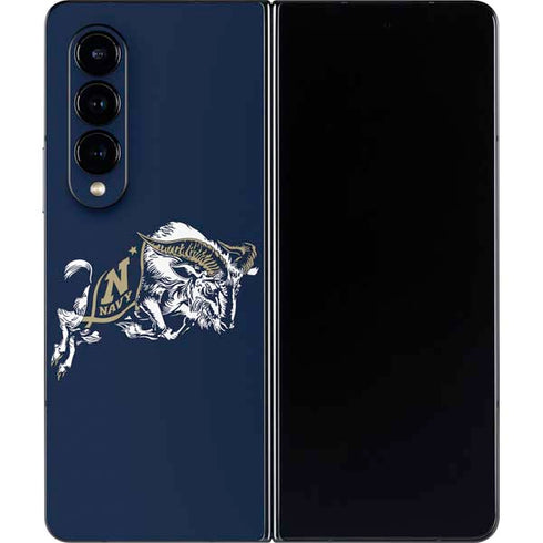 United States Naval Academy Bill The Goat Galaxy Z Fold4 5G Skin