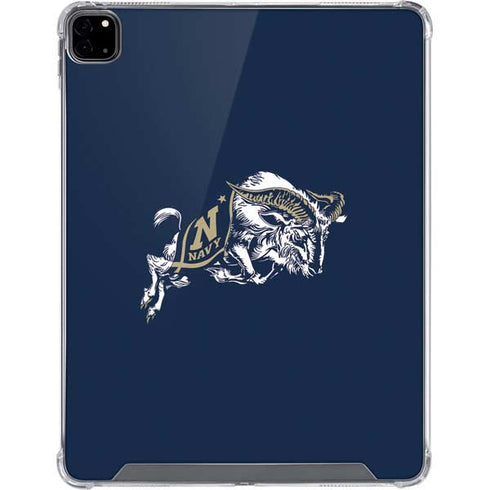 United States Naval Academy Bill The Goat iPad Pro 12.9in (2020) Clear Case