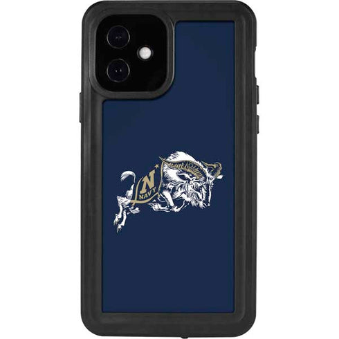 United States Naval Academy Bill The Goat iPhone 12 Waterproof Case