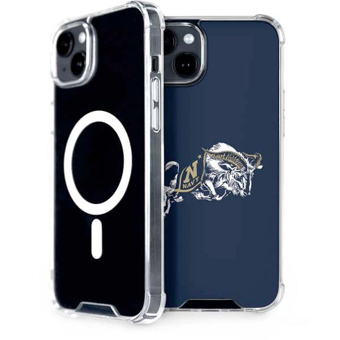 United States Naval Academy Bill The Goat iPhone 15 Plus MagSafe Case