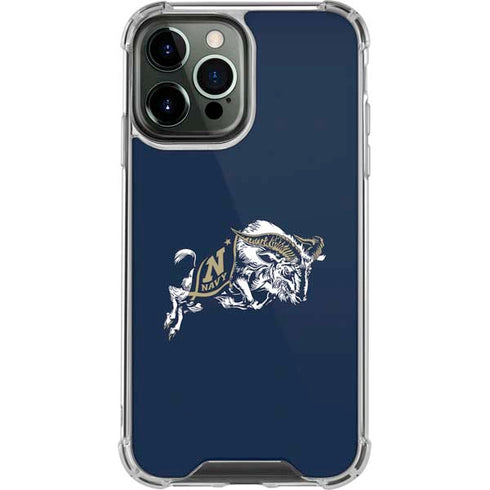 United States Naval Academy Bill The Goat iPhone 14 Pro Max Clear Case