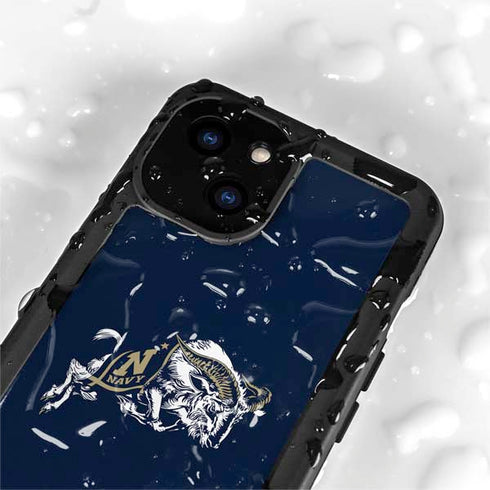 United States Naval Academy Bill The Goat iPhone 15 Plus Waterproof Case
