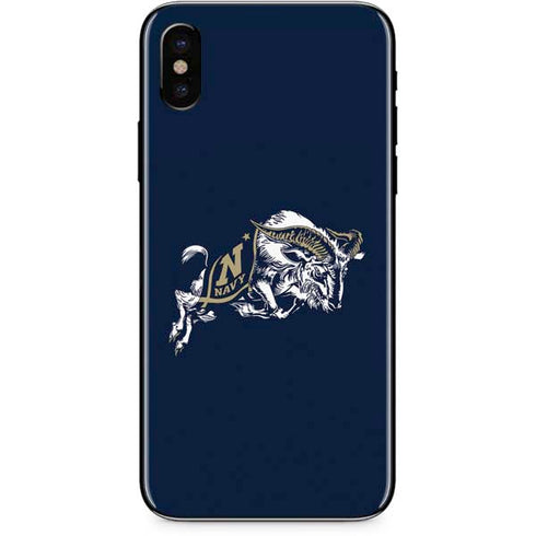 United States Naval Academy Bill The Goat iPhone XS Max Skin