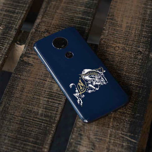 United States Naval Academy Bill The Goat Moto E5 Plus Skin