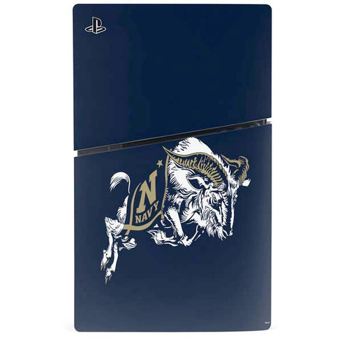 United States Naval Academy Bill The Goat PS5 Slim Disk Bundle Skin