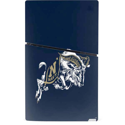United States Naval Academy Bill The Goat PS5 Slim Digital Edition Bundle Skin