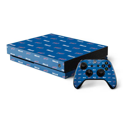 NFL Buffalo Bills Blitz Series Xbox One X Bundle Skin