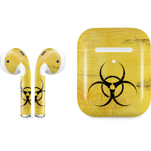 Biohazard Large Apple AirPods 2 Skin