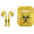 Biohazard Large Apple AirPods Skin