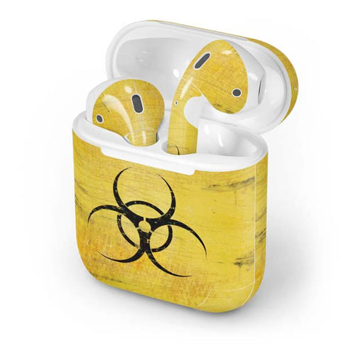 Biohazard Large Apple AirPods Skin