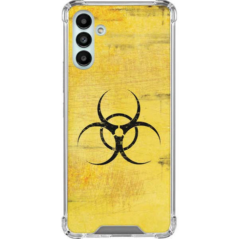 Biohazard Large Galaxy A13 5G Clear Case